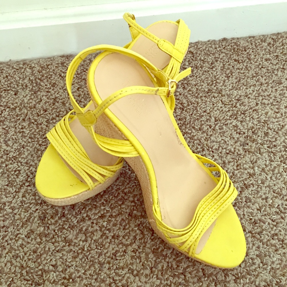 Size 9 J.Crew wedges