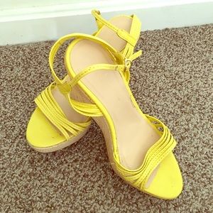 Size 9 J.Crew wedges