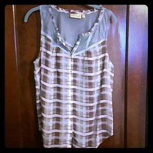 Cute Sheet Plaid Top