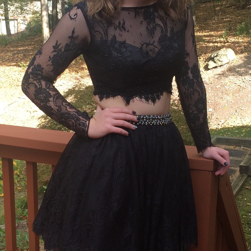 Sherri Hill 2 piece homecoming dress