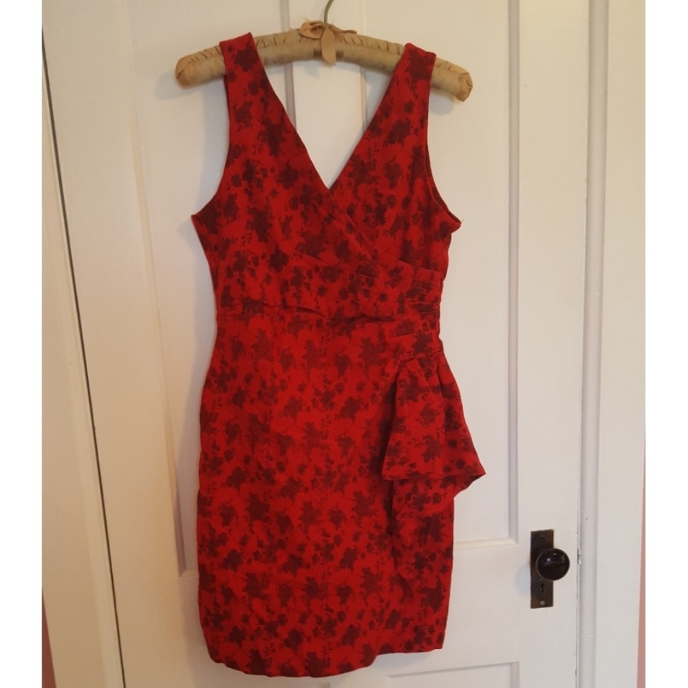 Red voodoo vixen wiggle dress