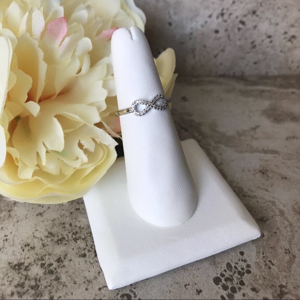 New Sizes! Sterling Silver Infinity Symbol Ring 😍