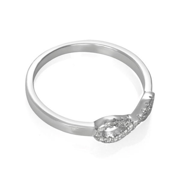 New Sizes! Sterling Silver Infinity Symbol Ring 😍 - Picture 5 of 6