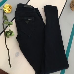 Dark blue guess jeans