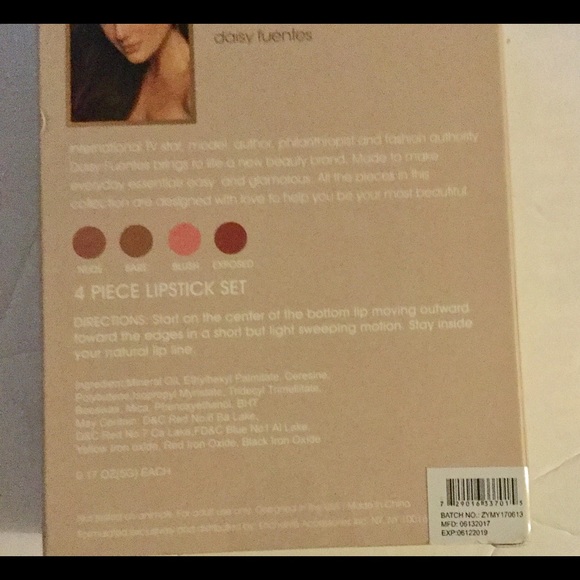 Daisy Fuentes Matte Lip Nudes - Picture 2 of 2