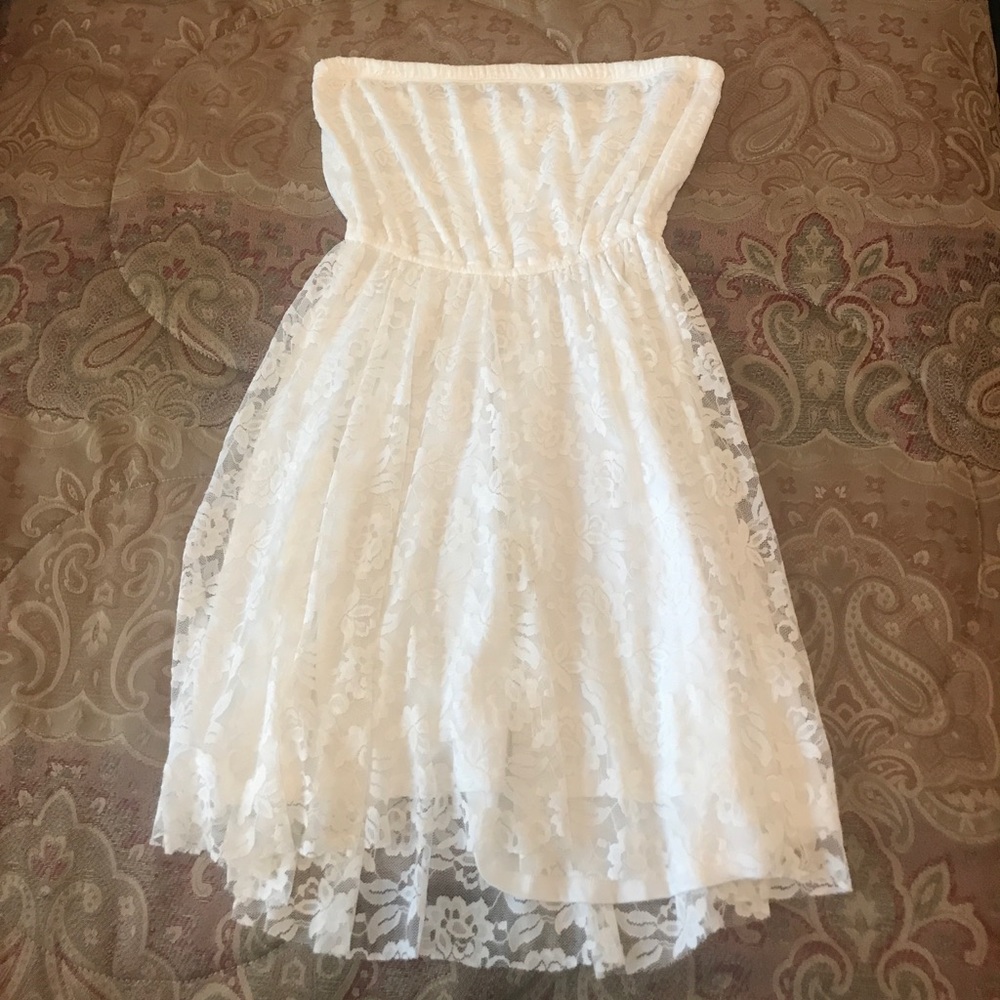 Hollister strapless dress