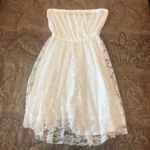 Hollister strapless dress