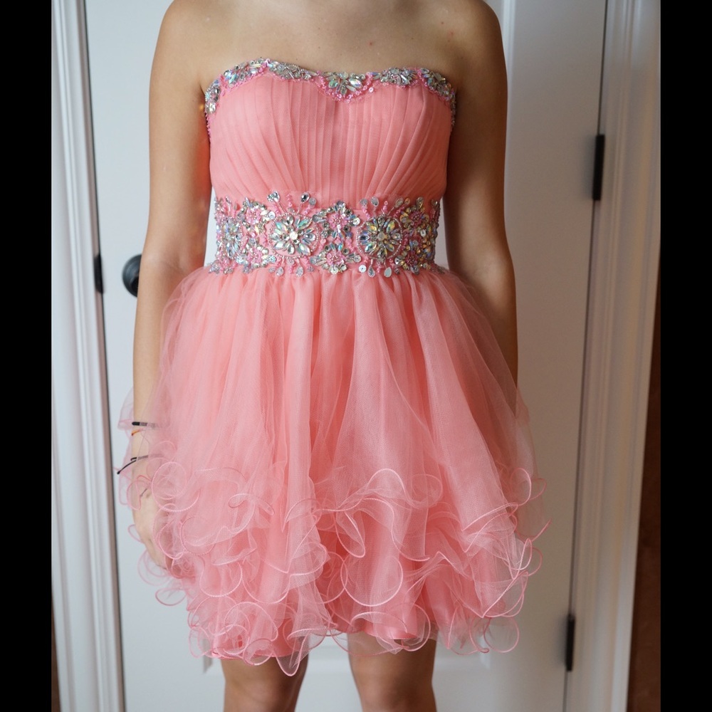 Women's Shail K. Dress.  Salmon.  Size 0