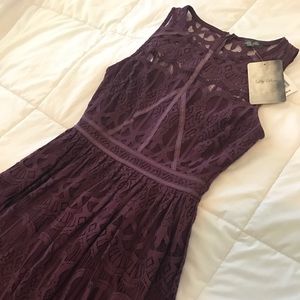 Plum small dress