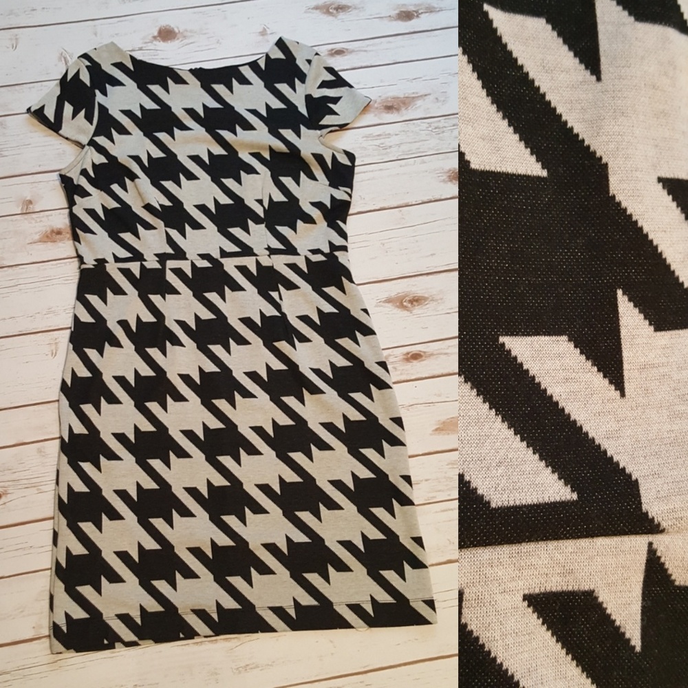 AA Studio Houndstooth Dress