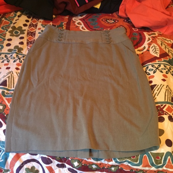 Grace Elements Dresses & Skirts - Grace Elements pencil skirt in grey
