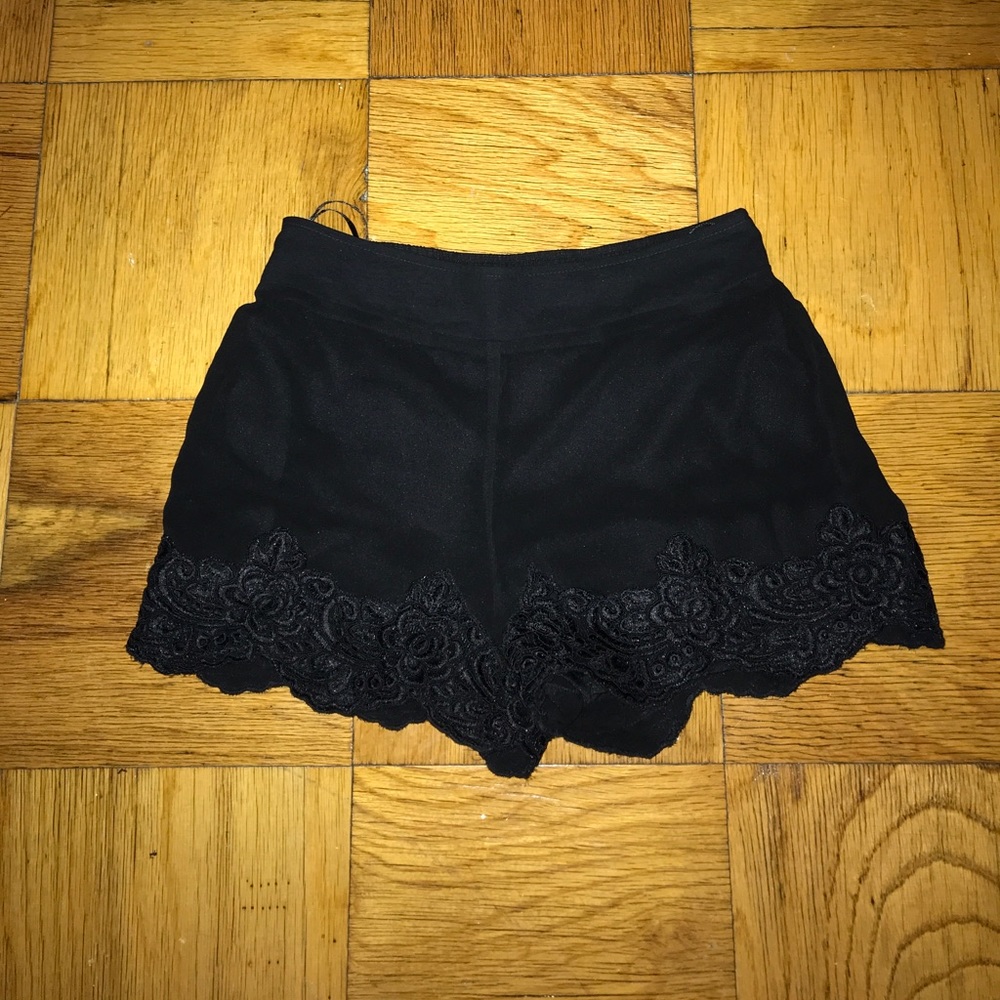 Lace shorts