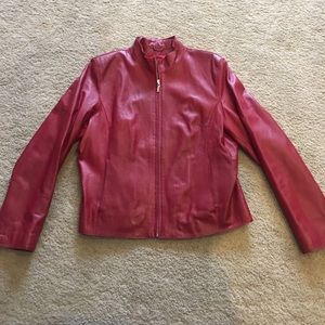 Wilsons Leather red jacket