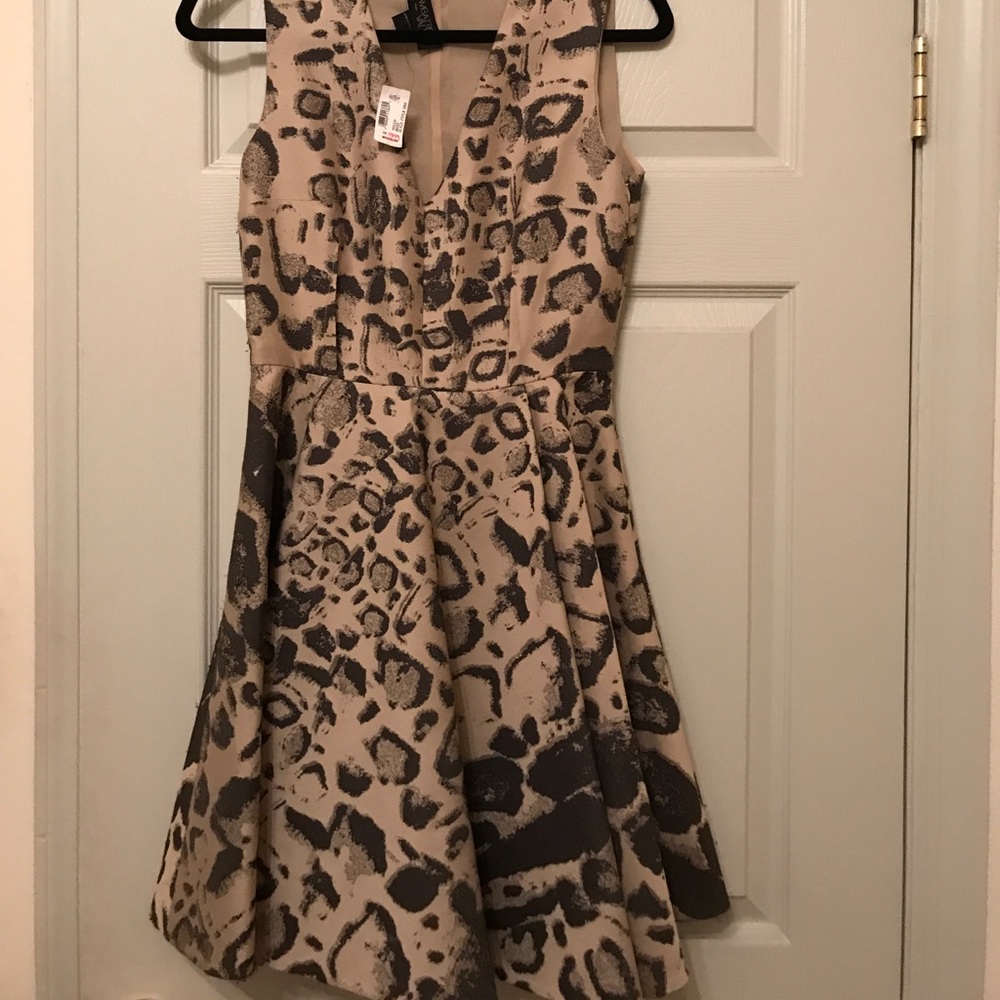 Animal print fit and flare dress - Picture 4 of 4