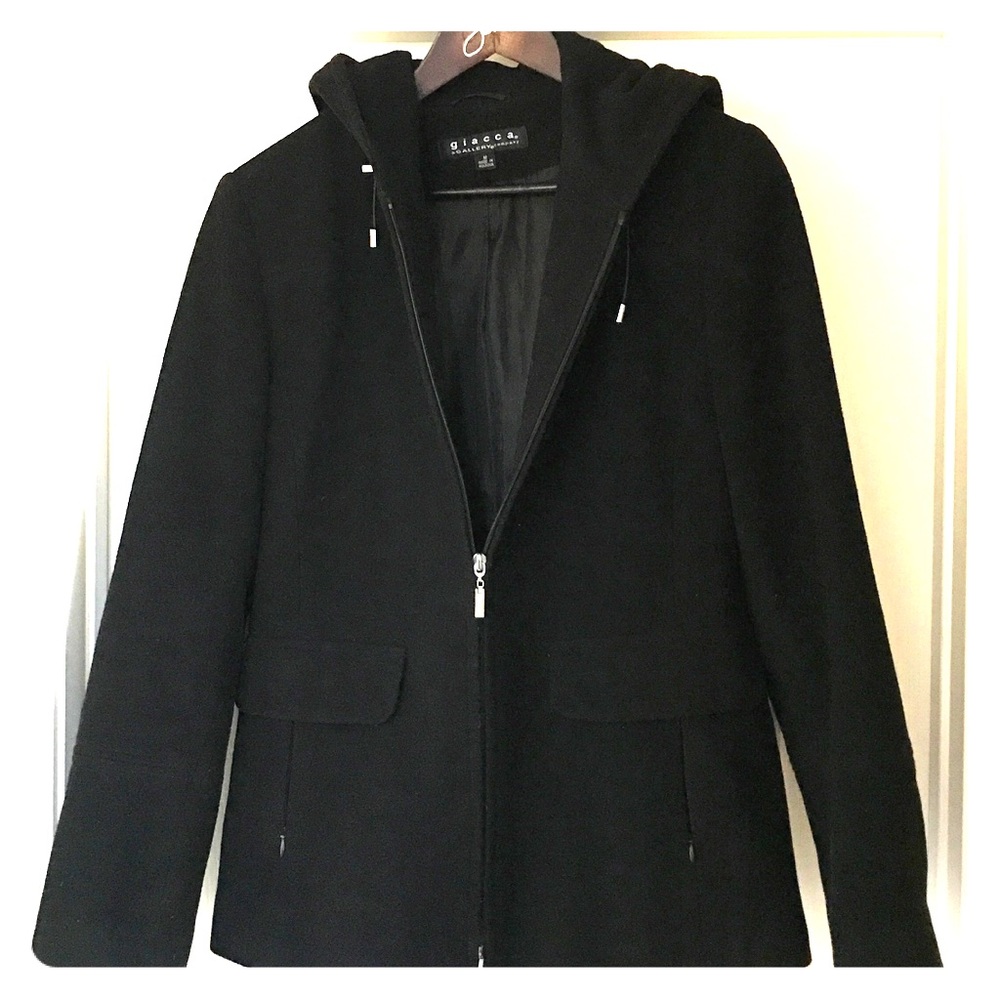 Black winter coat
