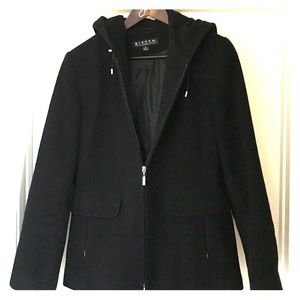 Black winter coat