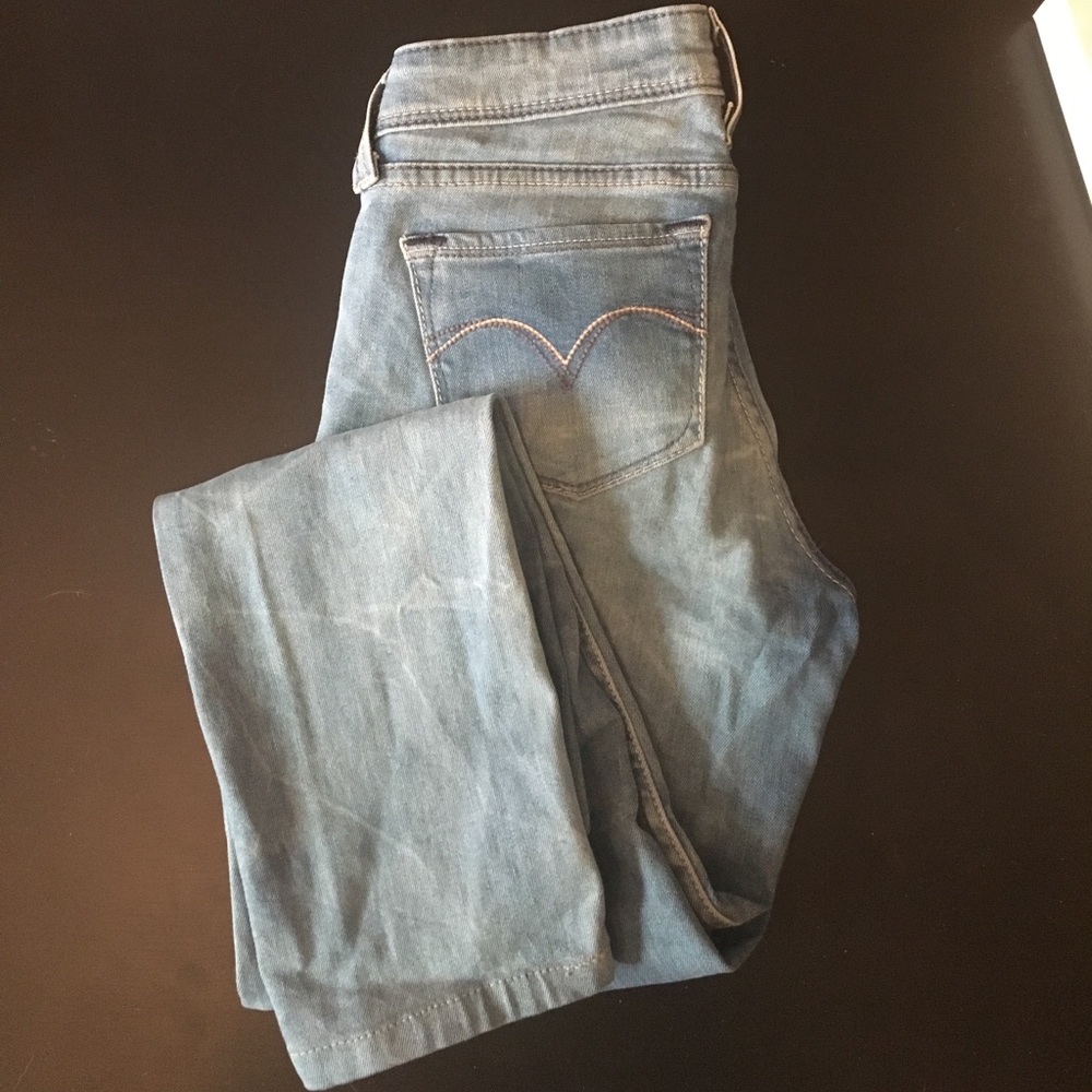 Levi’s low rise skinny jeans