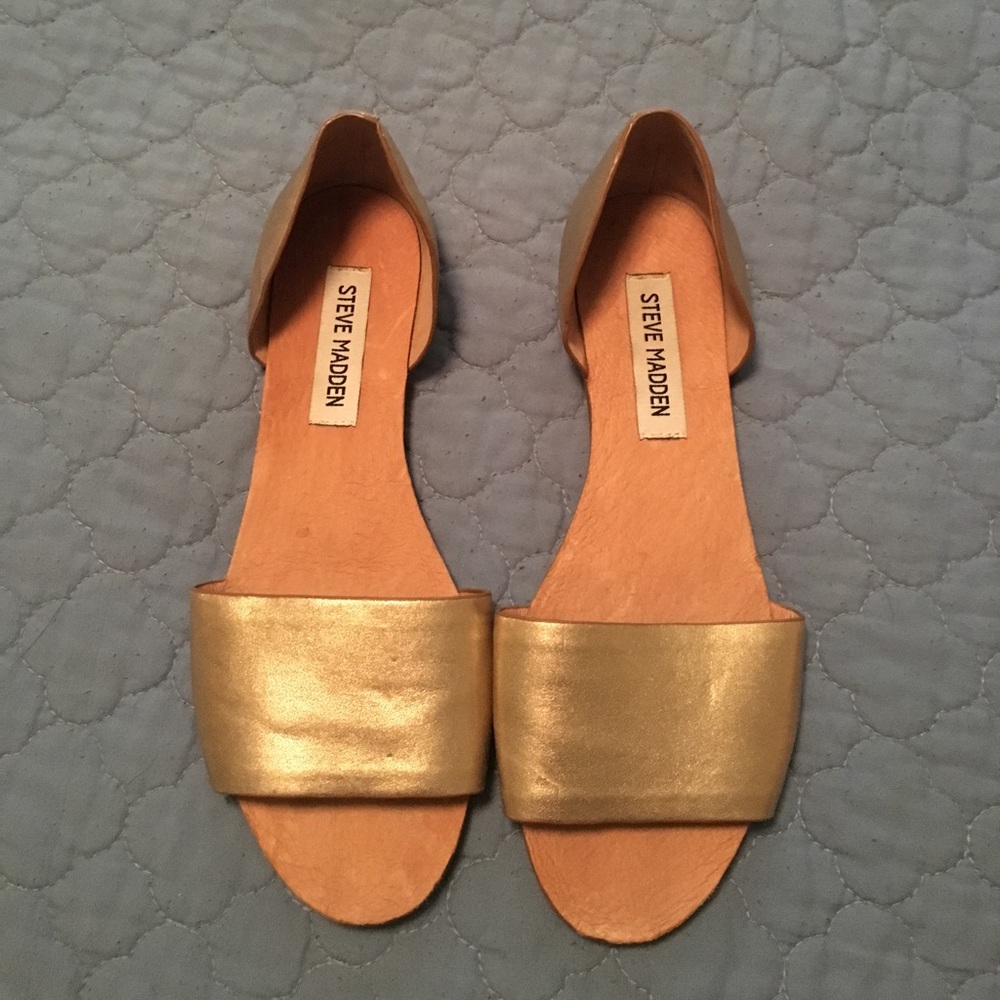 Steve Madden Gold sandals