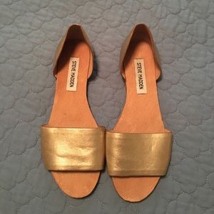 Steve Madden Gold sandals