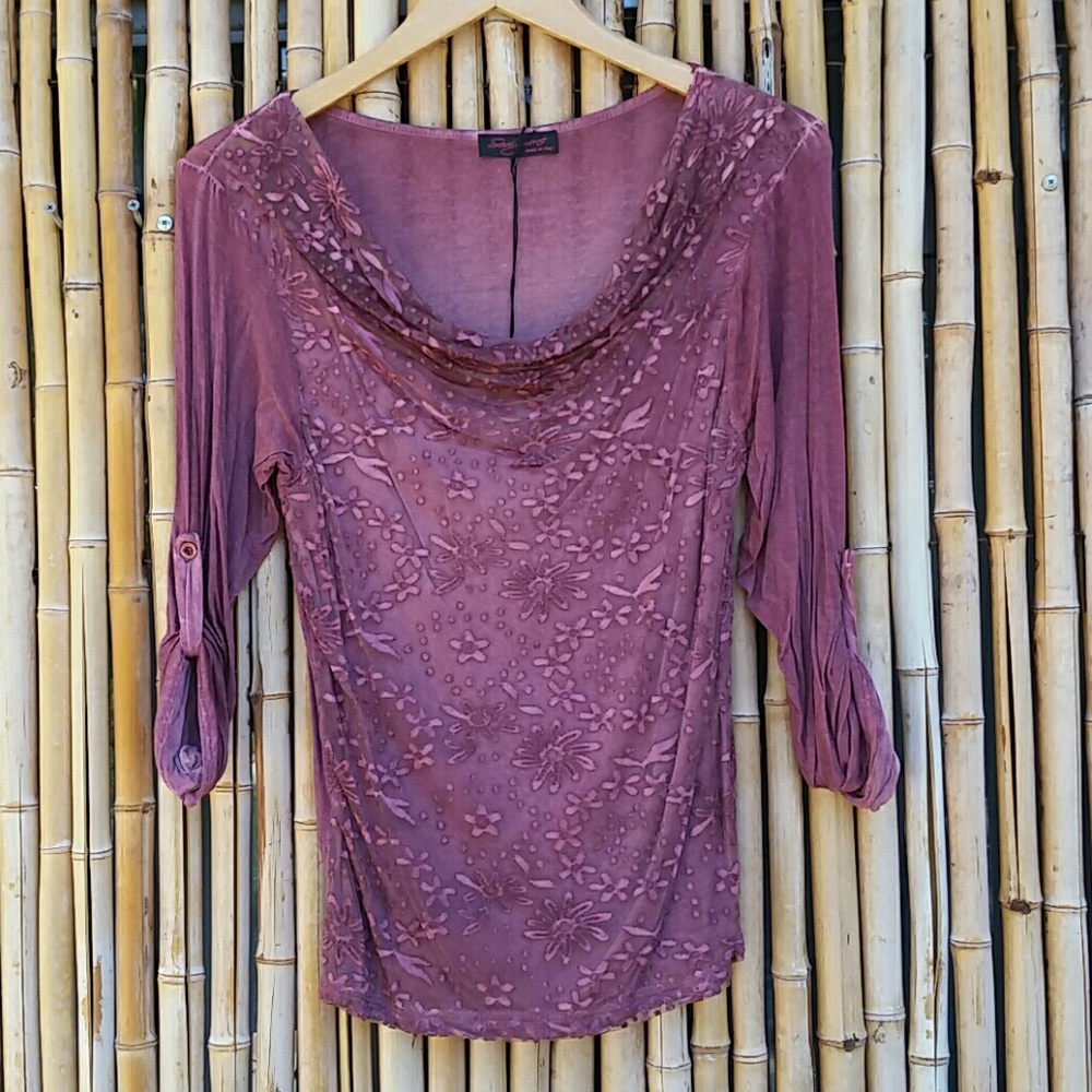Italian Made Pink Wool Blend Sweater Set! OS - Picture 4 of 8