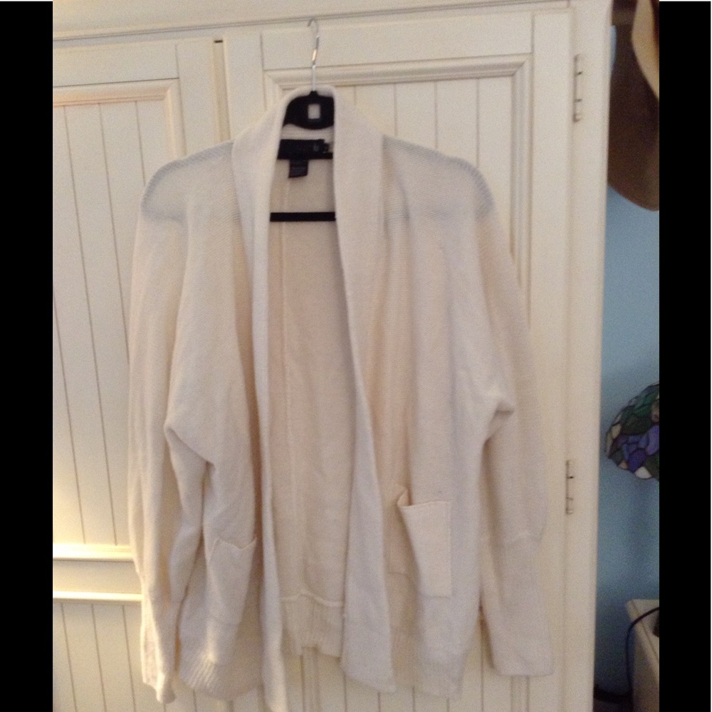 Cardigan- off white or winter white