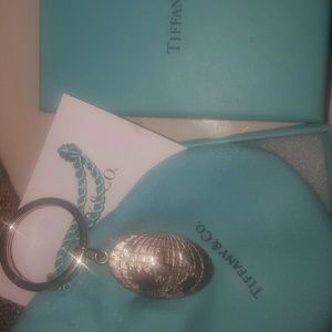 Tiffany and Co world atlas keyring