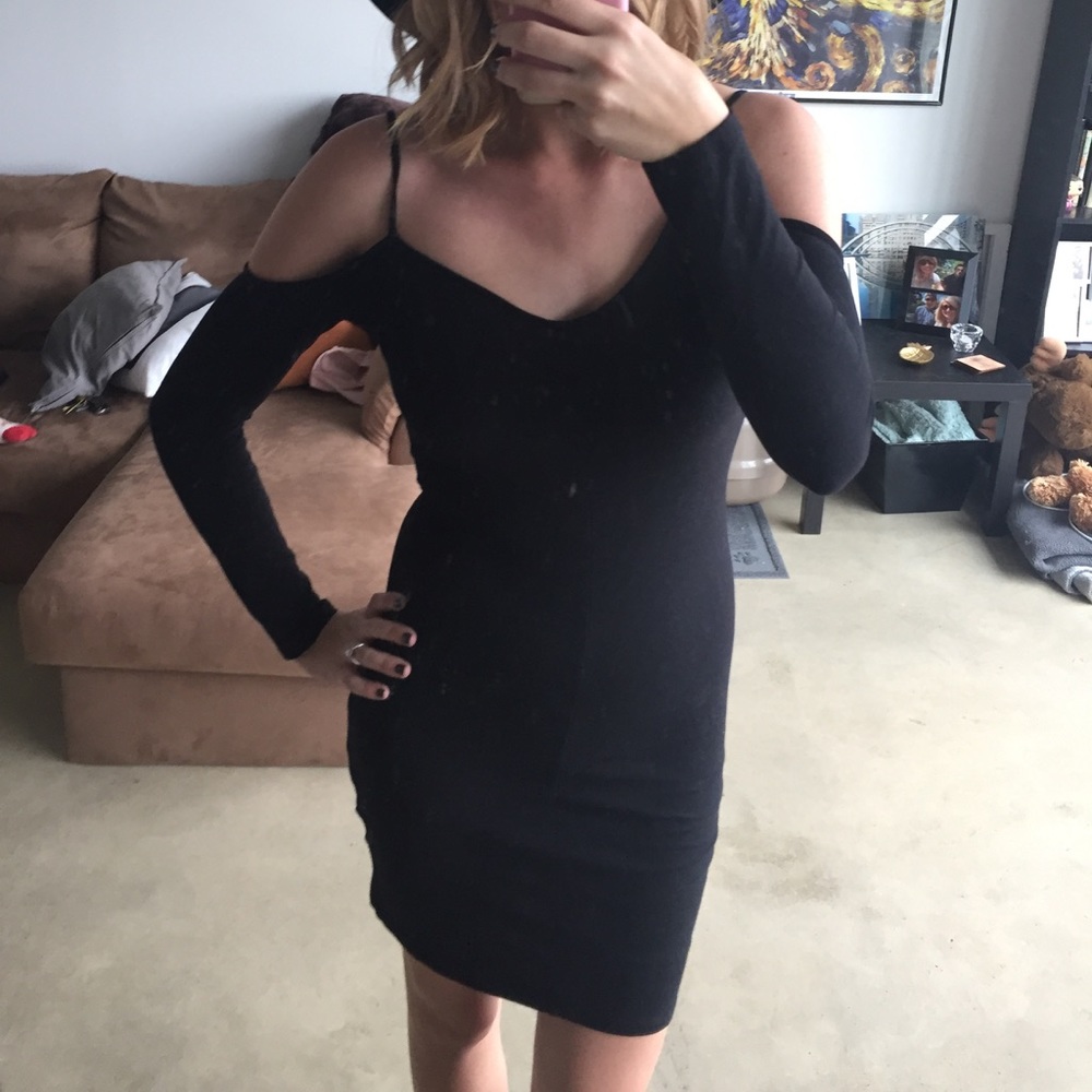 Long Sleeve Little Black Dress