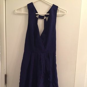 Aryn K Blue Deep Dress