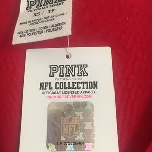Victoria's Secret PINK Red Texans T-shirt