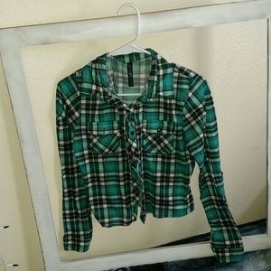 Cropped Flannel
