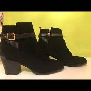 C Wonder Black Suede Booties!