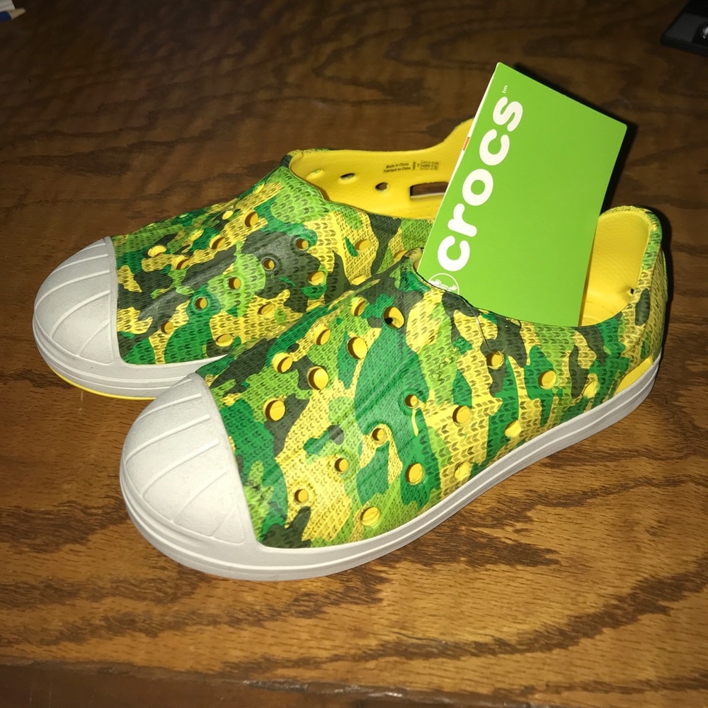 New Crocs Sneakers -Camo