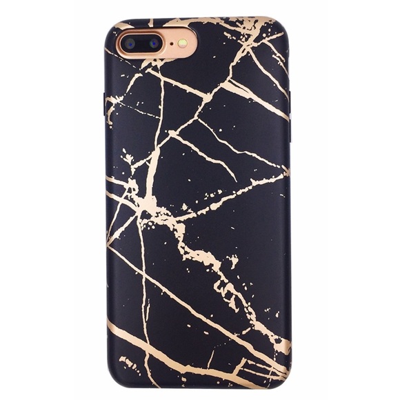 Chrome marble case iPhone 6/6s/6+/7/7+/8/8+ - Picture 2 of 3