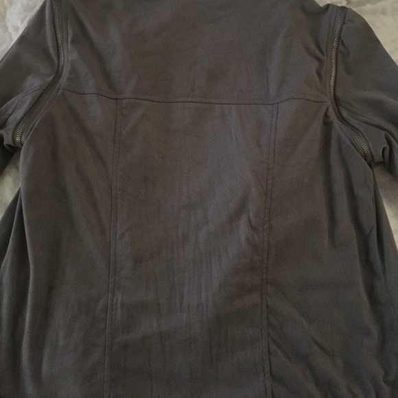 Gianni Bini Faux Suede Gary Moto Jacket - Picture 4 of 5