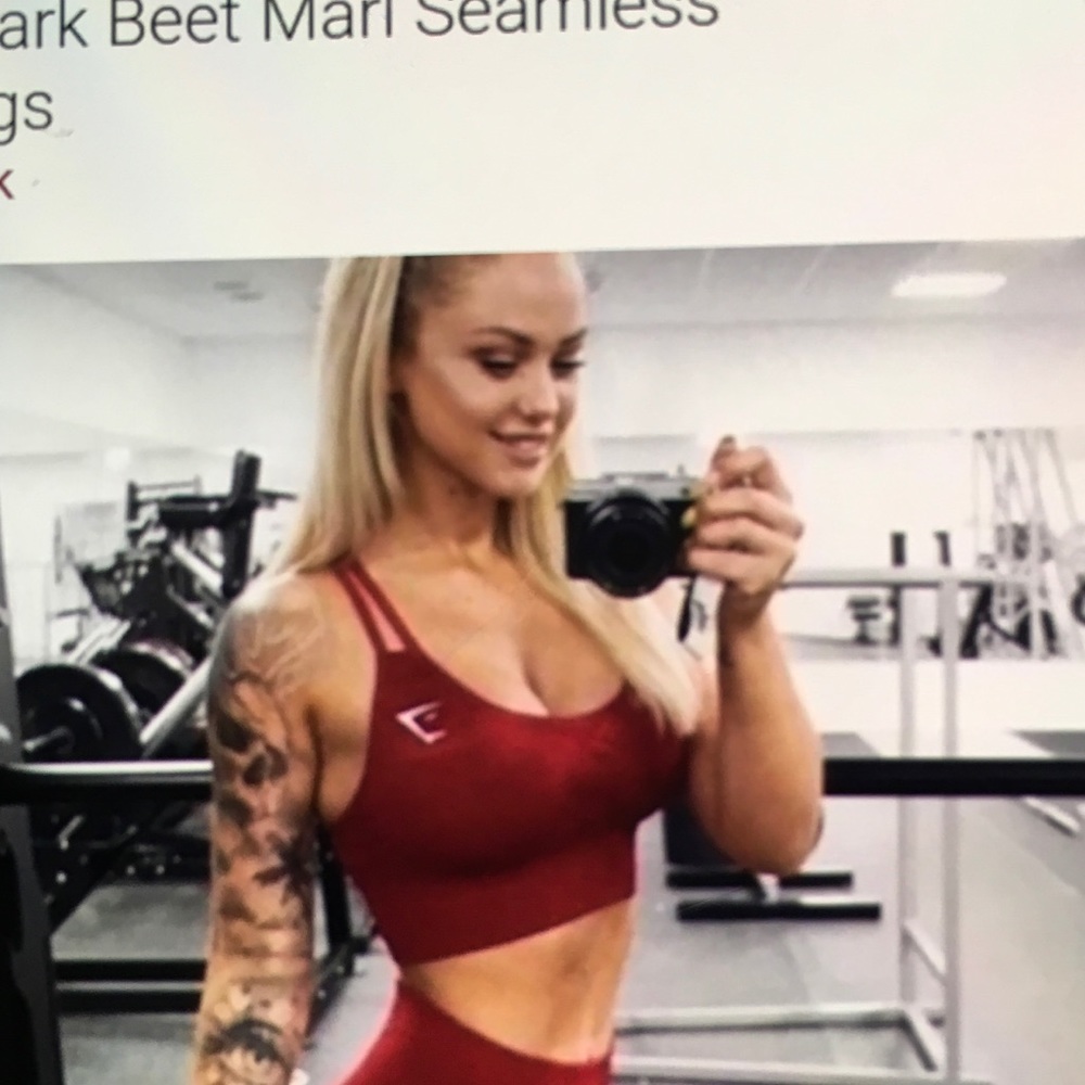 Gymshark Seamless Crossback Bra M
