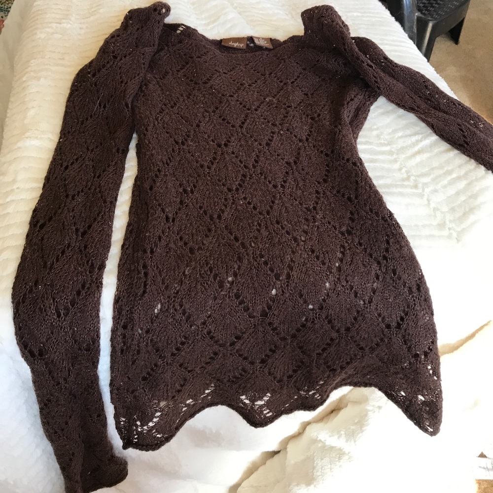 Brown daytrip sweater