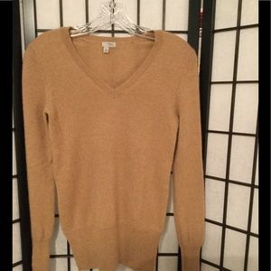 Cashmere sweater in great camel color