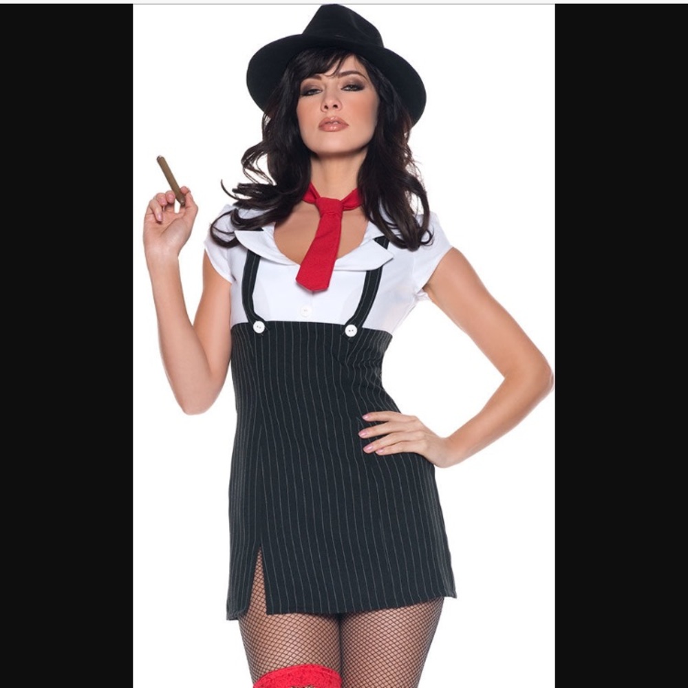 Molly the Mobster Halloween Costume