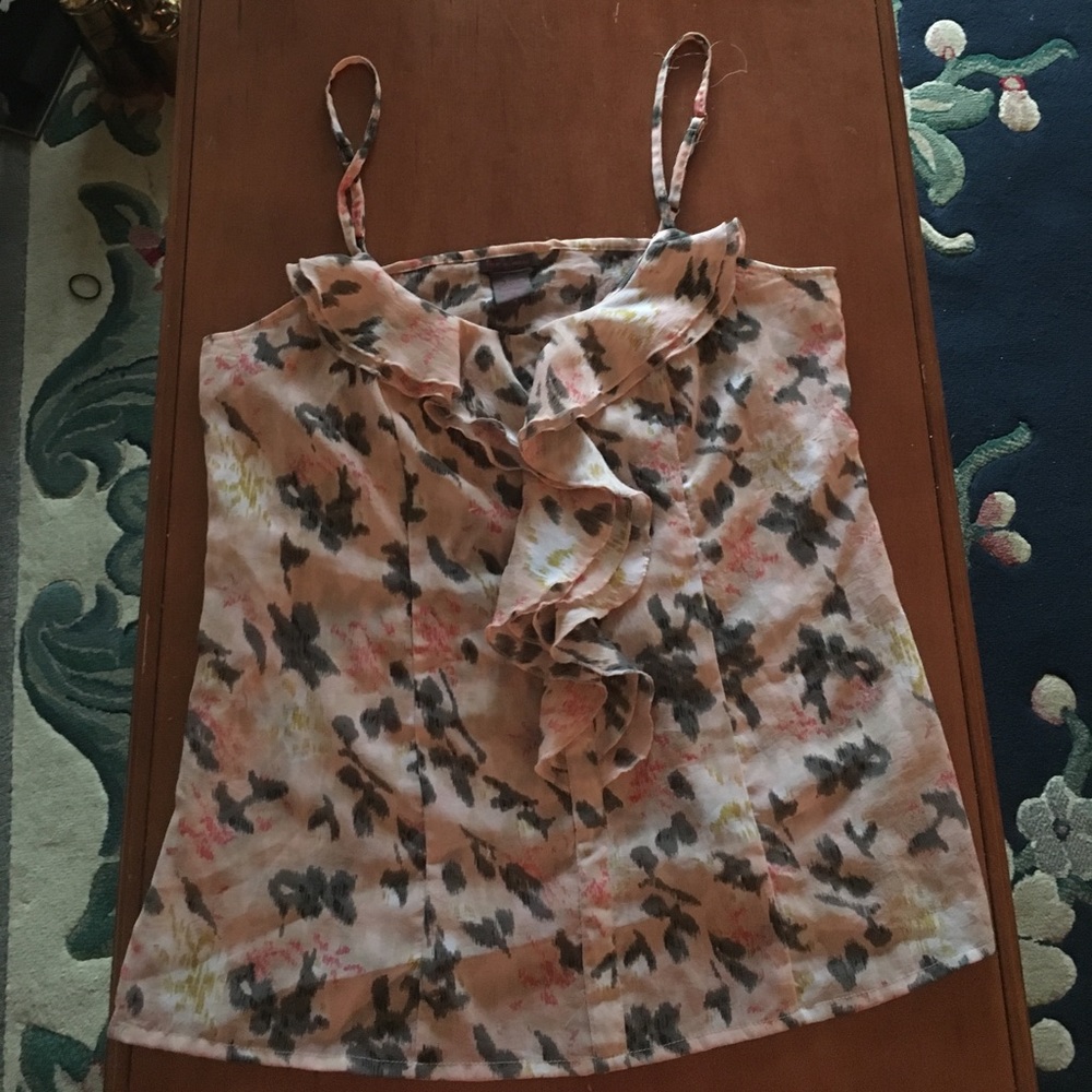 Sheer tank top