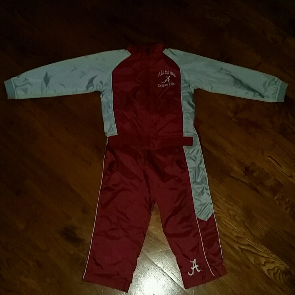Alabama Crimson Tide Toddler Jacket/Pants Size 4T