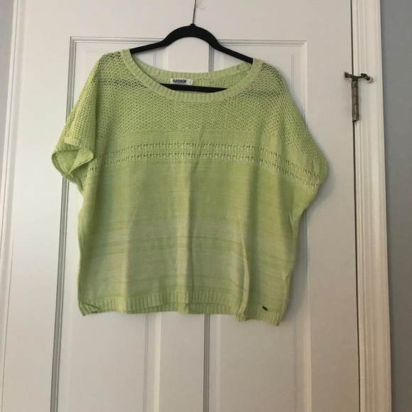Pale green sweater top - Picture 1 of 1