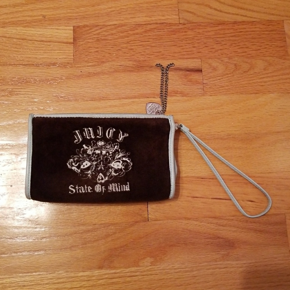 Black Juicy Couture wristlet