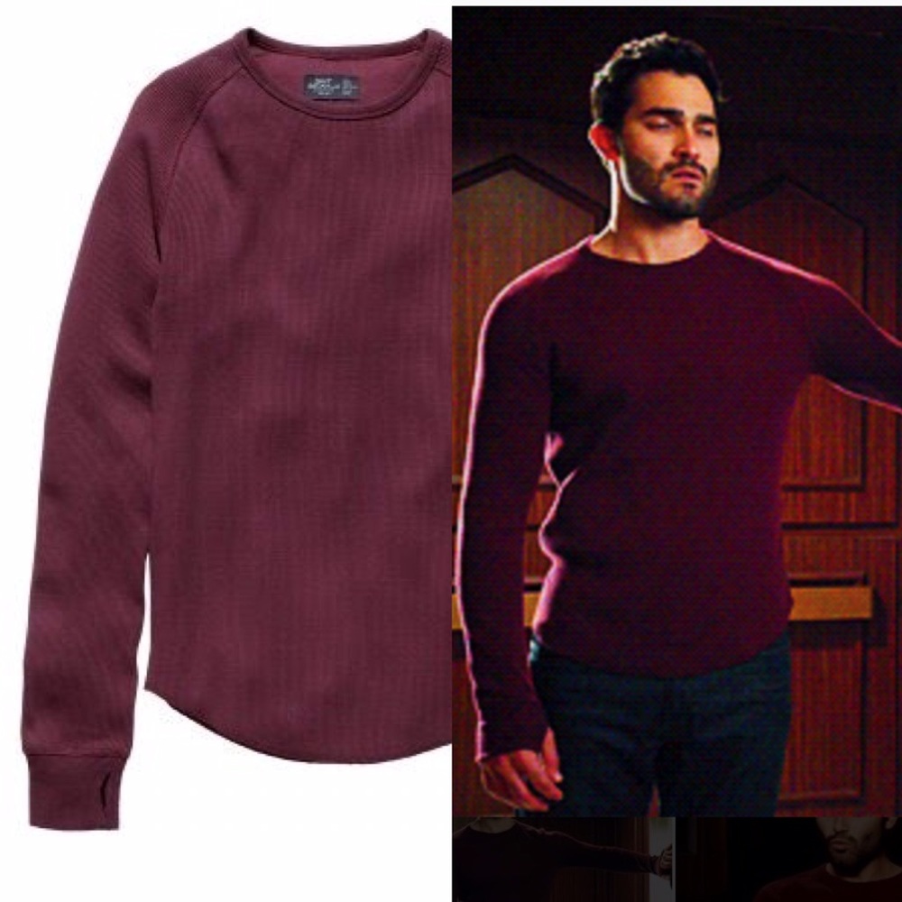 David Beckham Thumbhole Sweater ASO Teen Wolf