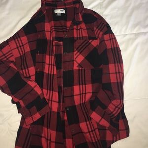 Buffalo Plaid Boyfriend Cut Flannel