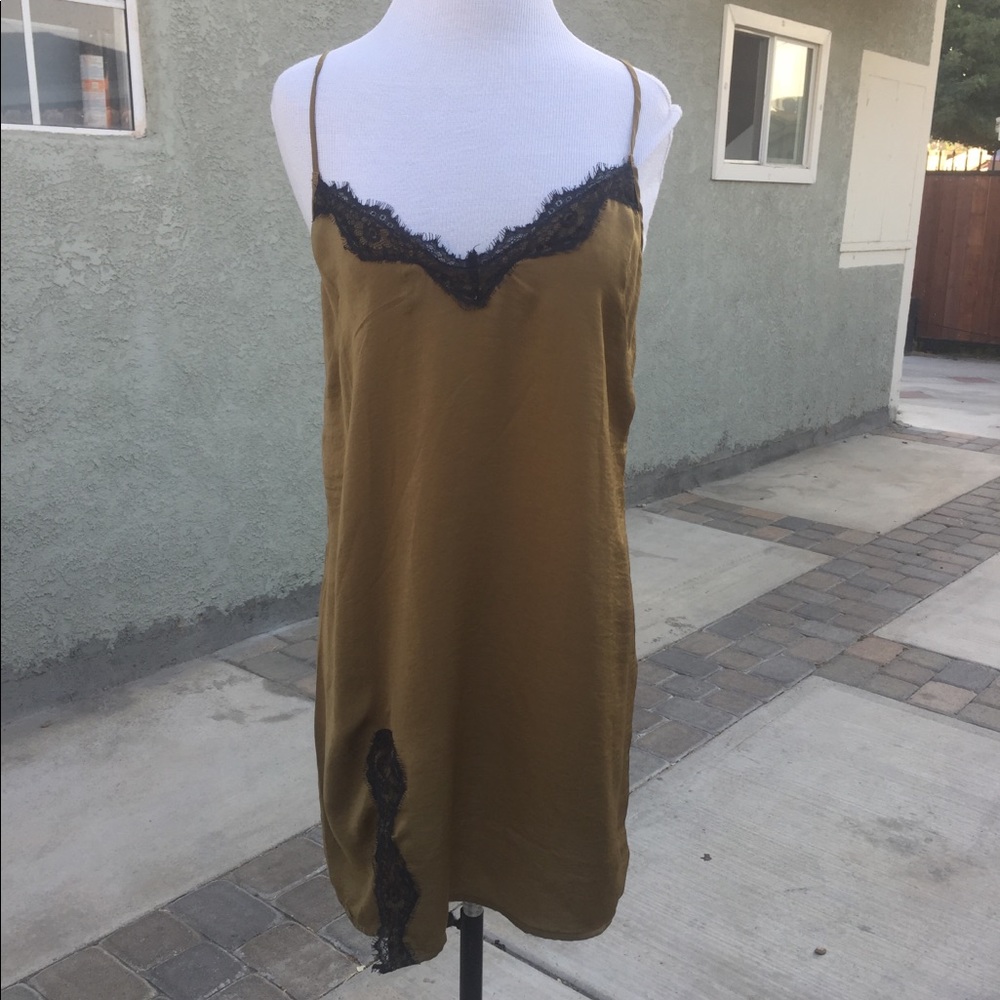 urban outfitters out from under satin slip dress M