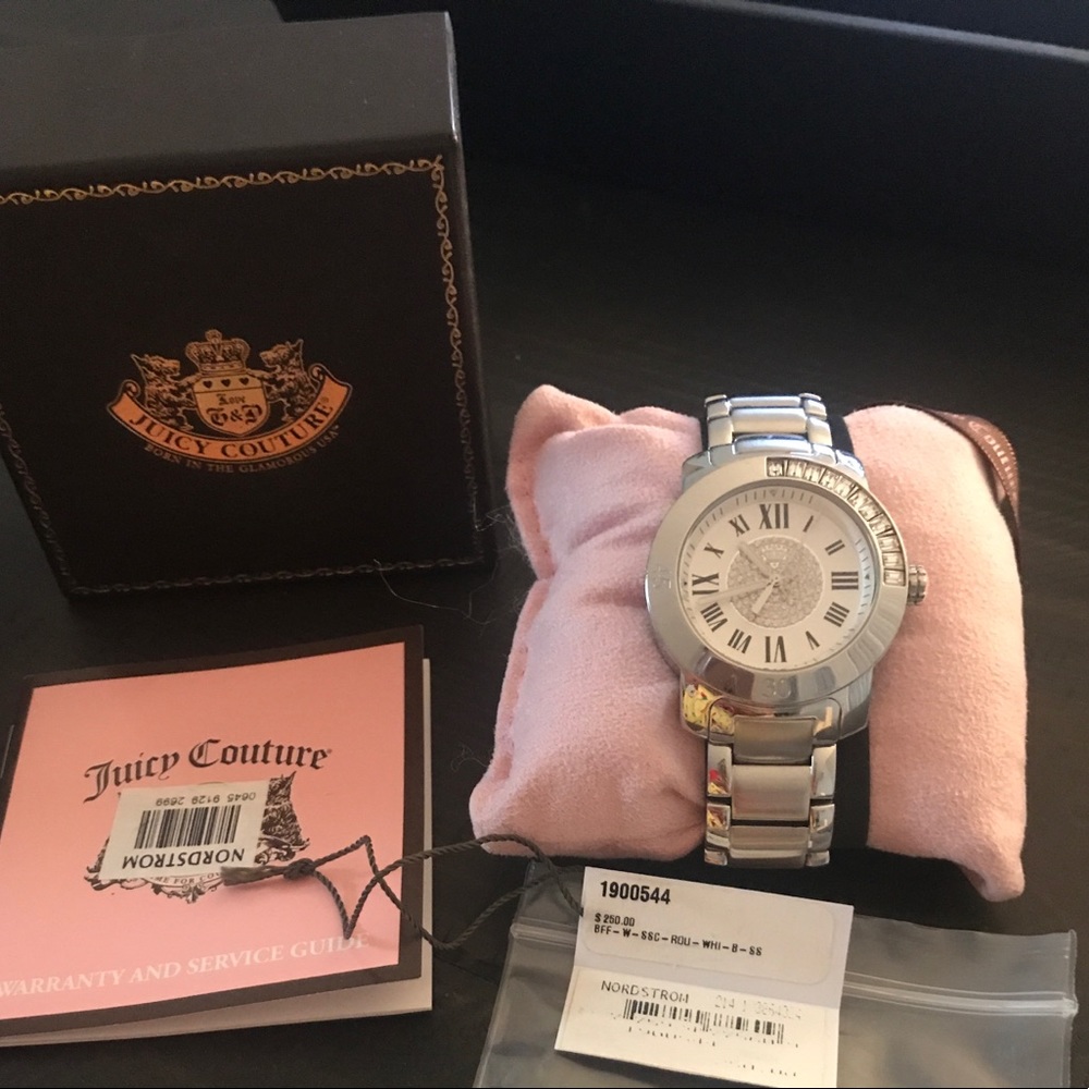 Juicy Couture BFF Silver Watch - Picture 6 of 8