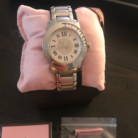 Juicy Couture BFF Silver Watch - Picture 2 of 8