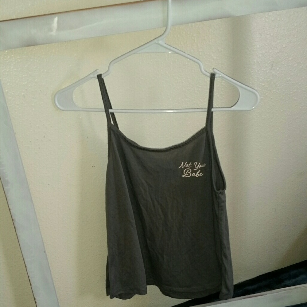 Grey tank top