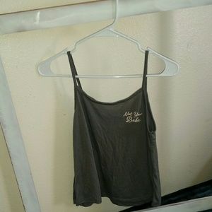 Grey tank top