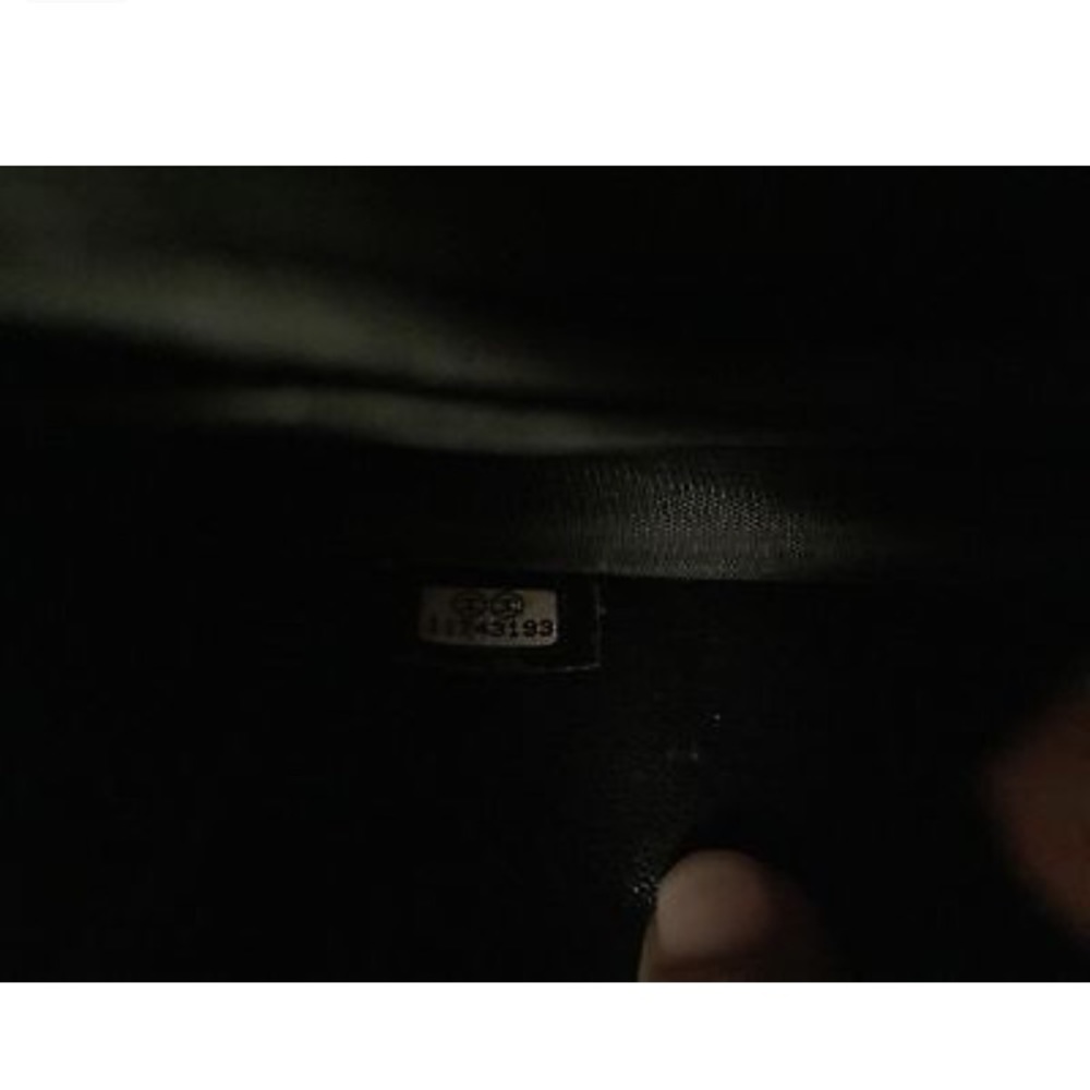 Auth CHANEL Black Caviar Skin Wallet on Chain - Picture 6 of 6
